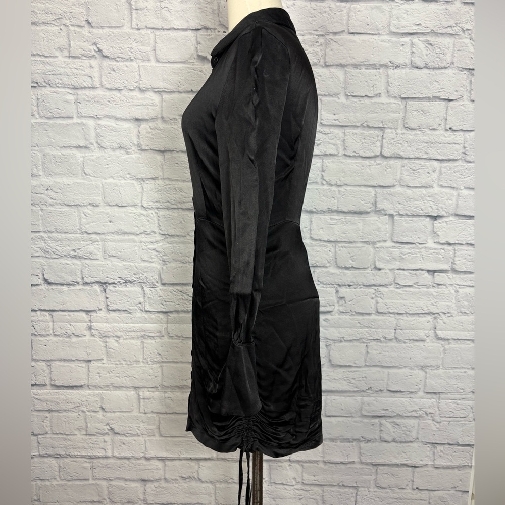 BARDOT Sui Shirt Dress in Black size M - Picture 6 of 8